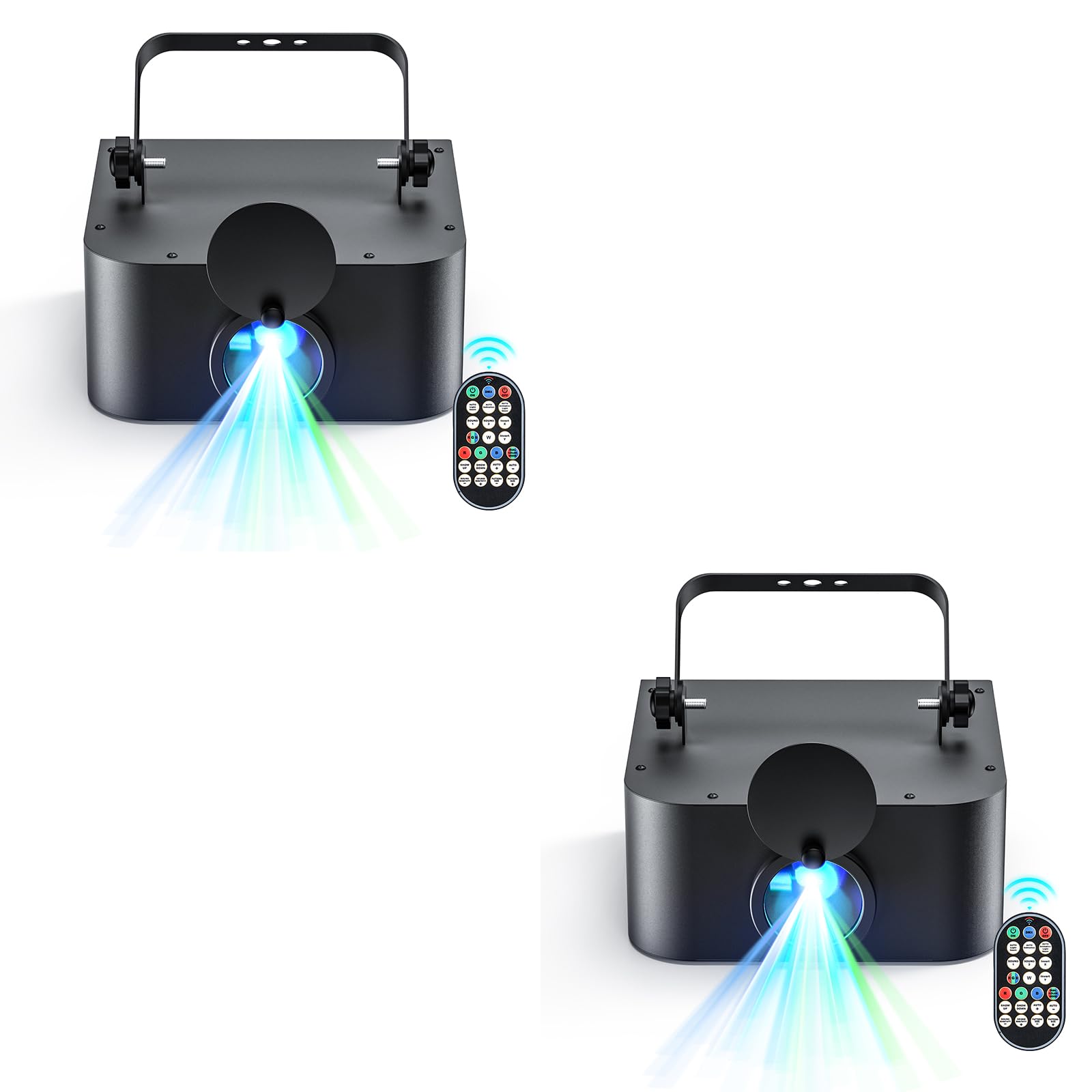 Dj Laser Lights For Party, 3D Animation Laser Machine With Intuitive Remote, Rgbw Party Laser Light Show, Sound Activated Dmx La