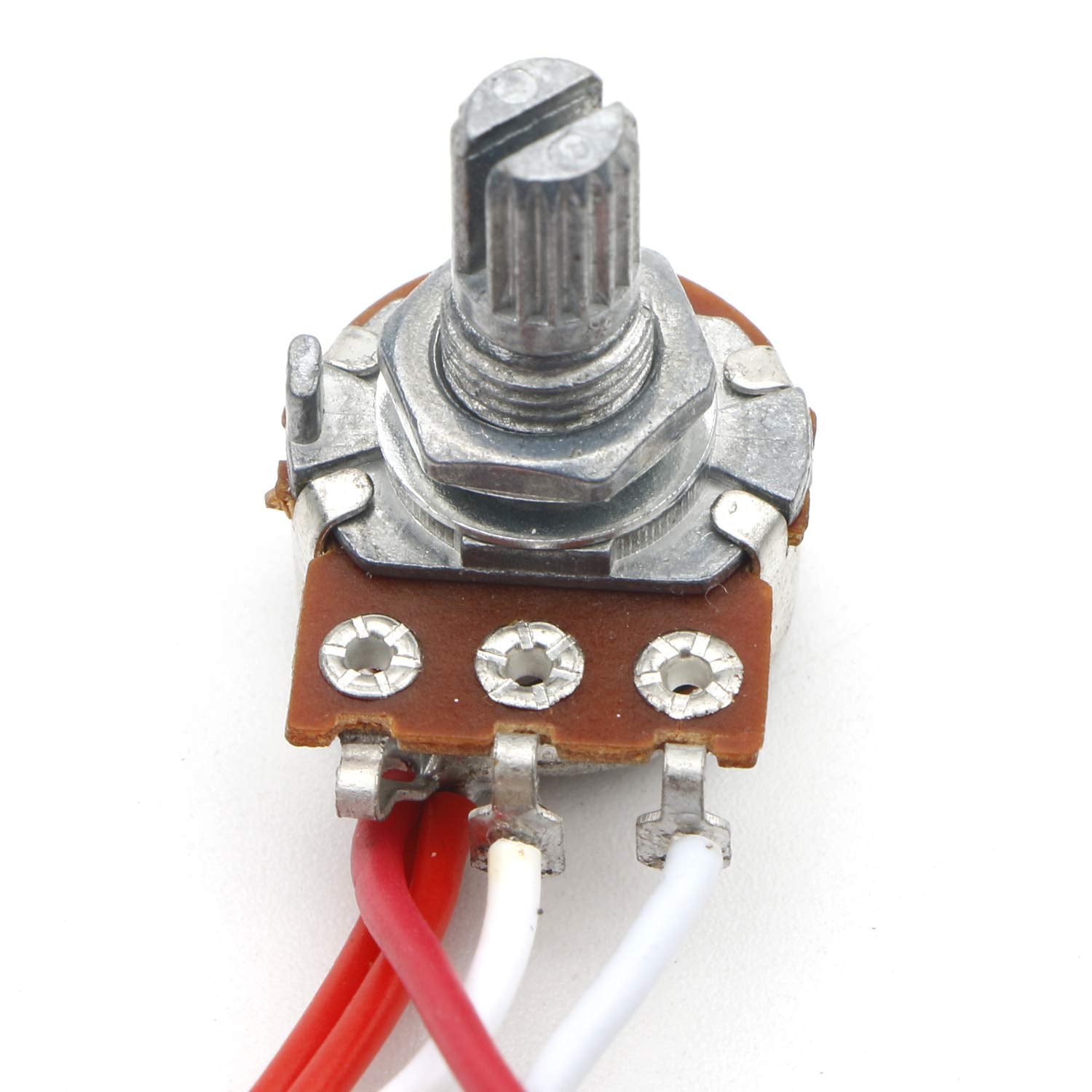 JIUWU Strat Guitar Wiring Harness Prewired 3X 500k Pots 1 Volume 2 Tone Control Knobs 5 Way Switch