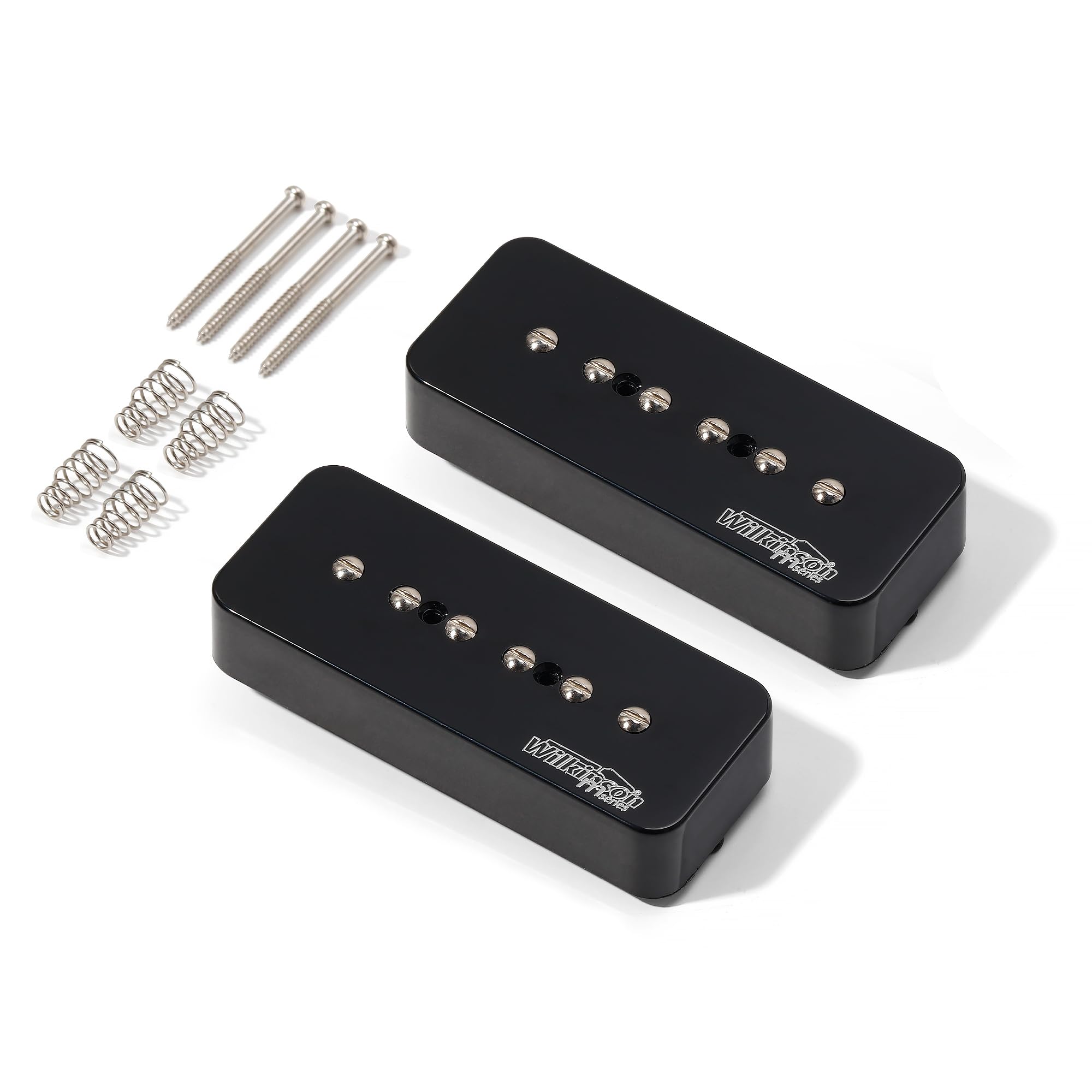 Wilkinson M Series Wo90 Ceramic Single Coil Pickups,Neck Bridge P-90 Pickups Set For Les Paul Sg Lp Style Electric Guitar Parts