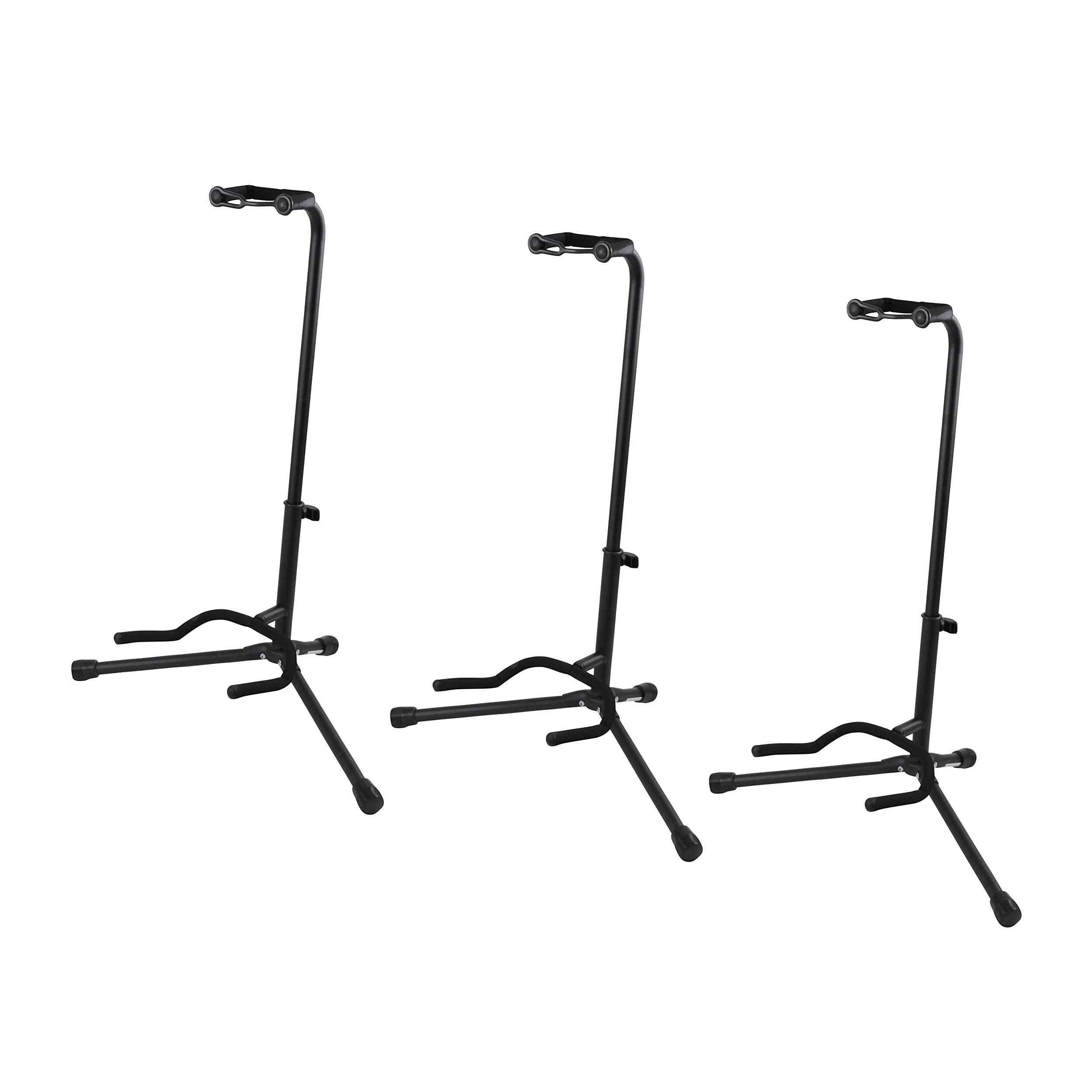 Gator Frameworks Single Stand For Acoustic & Electric Guitars (3 Pack) (Gfw-Gtr-10003Pk)