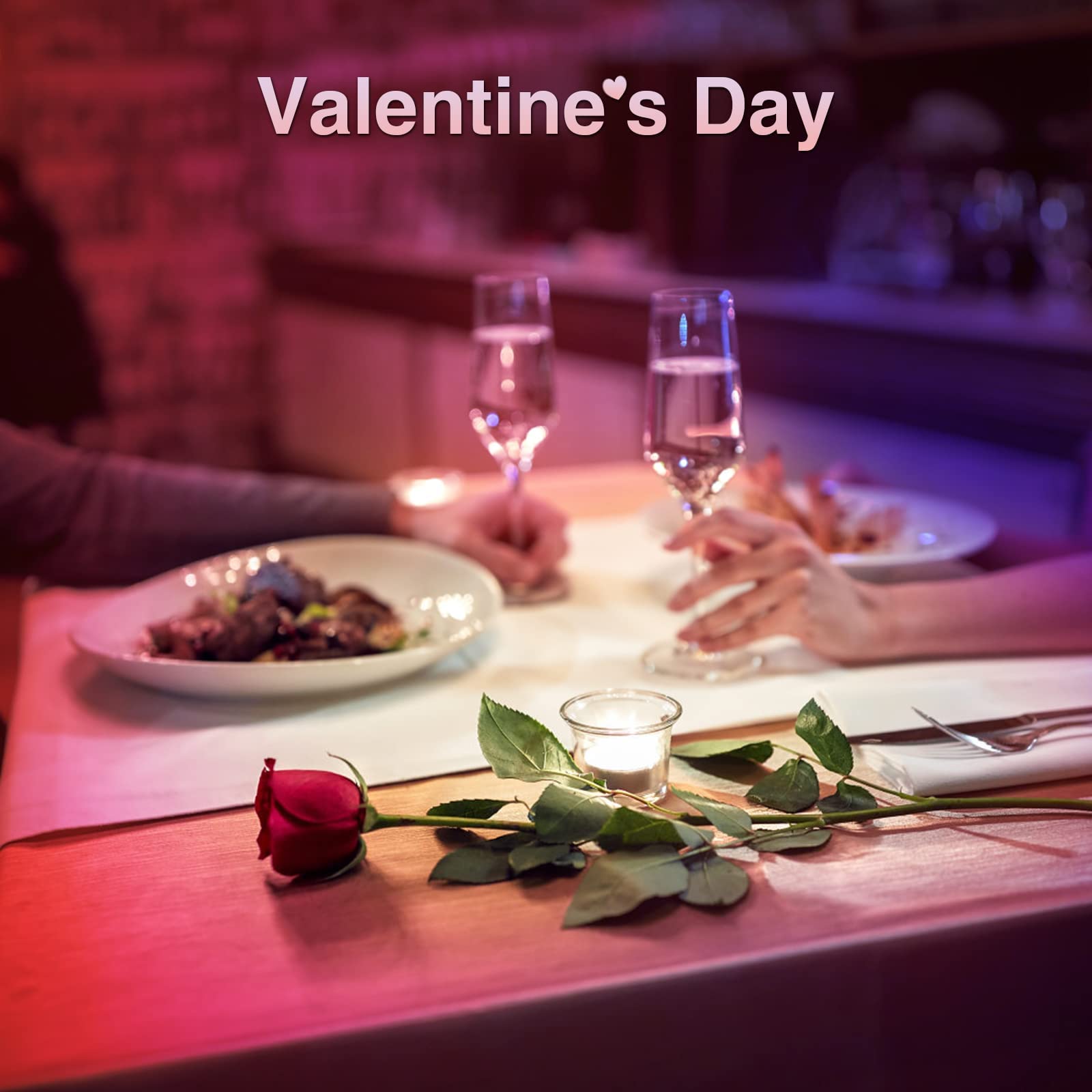 Onforu Stage Lights 2 Pack 48W LED Wall Washer Light,IP66 Waterproof Outdoor Stage Light Bar with Timing,RGB Light Bar with DIY