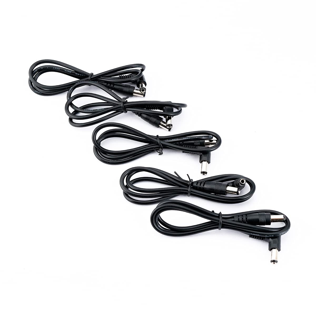 Musiclily Pro Guitar Effect Pedal Power Supply Cable (Set Of 5)