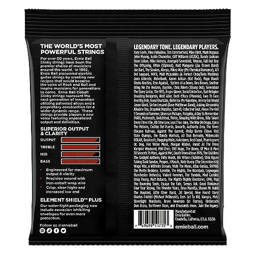 Ernie Ball Slinky Cobalt 6-String Electric Bass Strings 32-130 Gauge