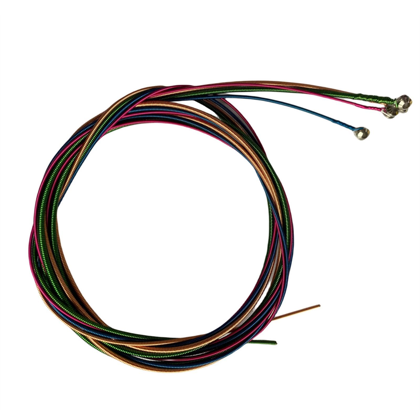 Fabloft 4X Bass Strings Practical For Electric Guitar Beginners Folk Acoustic Guitar