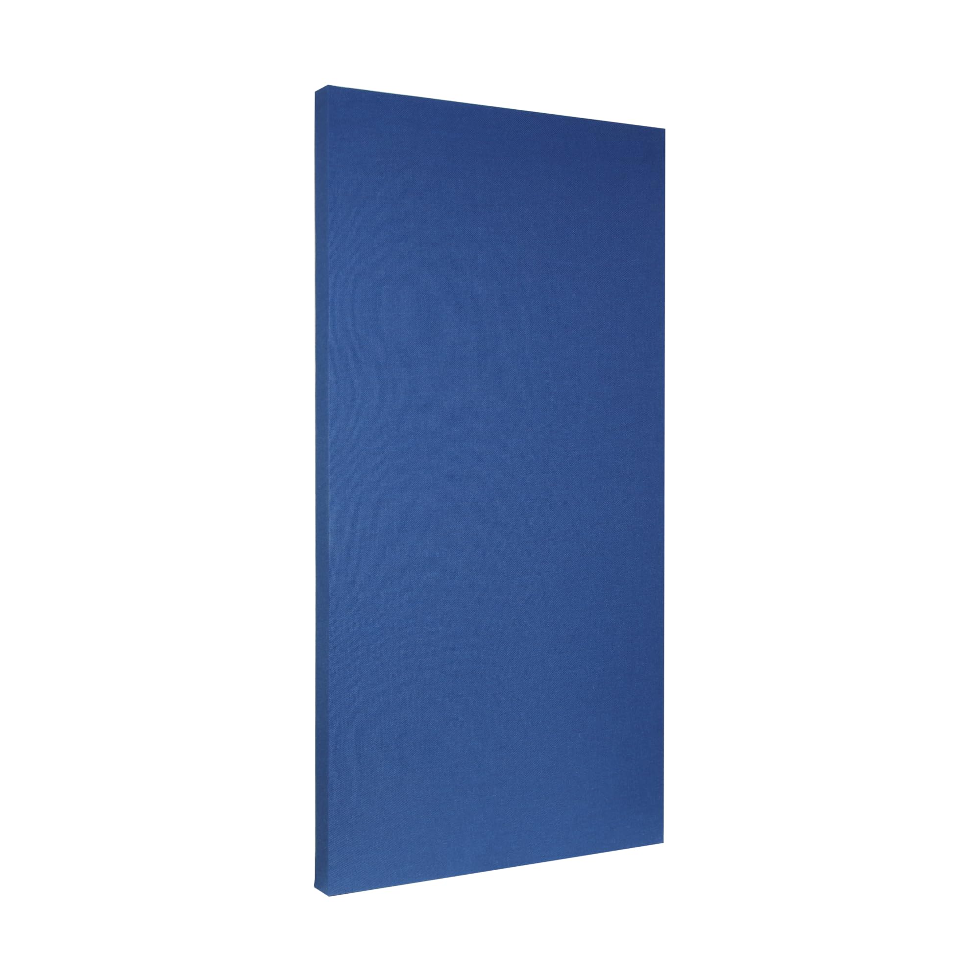 ATS Acoustics Sound Absorbing Acoustic Panel with Sona Fabric, NRC 1.0, Fire Rated, 24 x 48 x 2 (Deep Ocean)