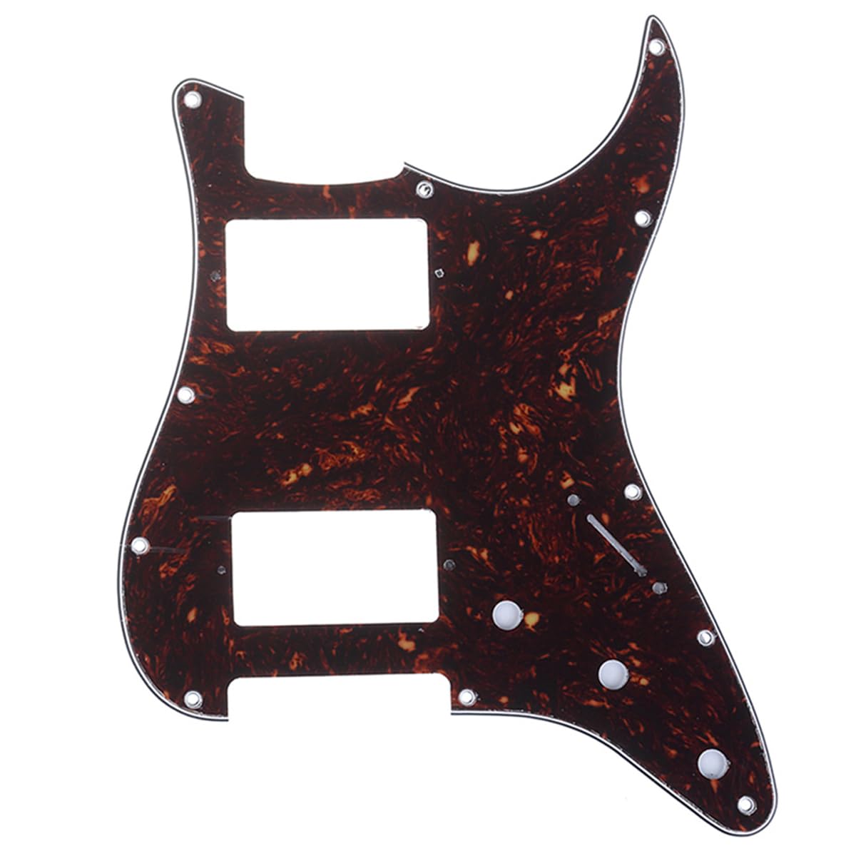 Musiclily Pro 11 Hole Hh Humbucker Strat Pickguard St Pick Guard Scratch Plate For American/Mexican Fender Standard Stratocaster