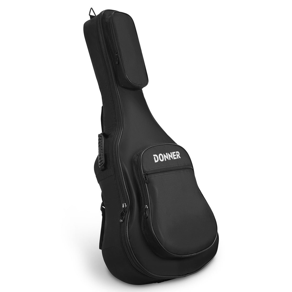 Donner 40 41 Inch Acoustic Guitar Bag, 0.4 Inch Thick Padding Waterproof Guitar Case Gig Bag Adjustable Shoulder Strap With Back