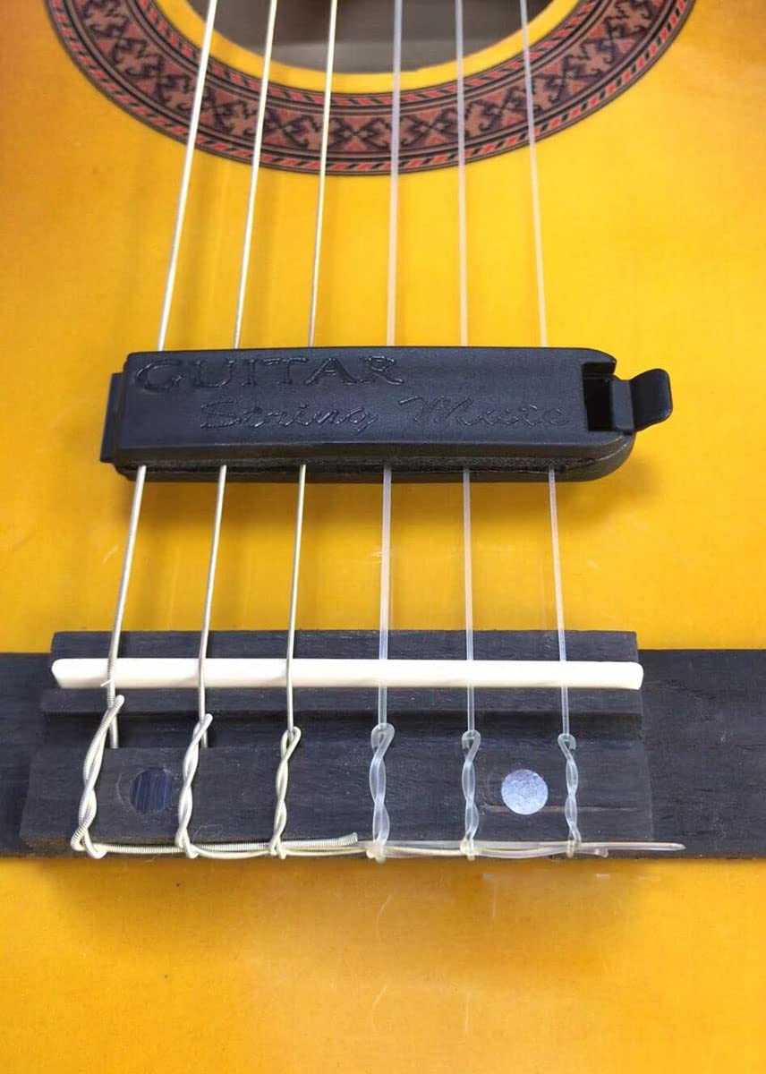 TUOREN Guitar Mute Wrap Noise Reducer Dampener Silencer Training Tool Instrument Accessory 2pcs