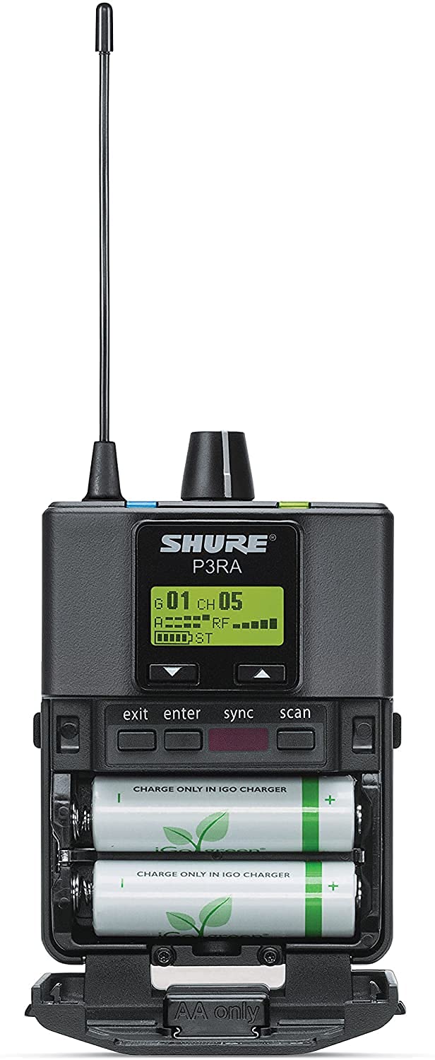 Shure PSM300 P3TRA215CL Pro Wireless in-Ear Personal Monitoring System with SE215-CL Earphones