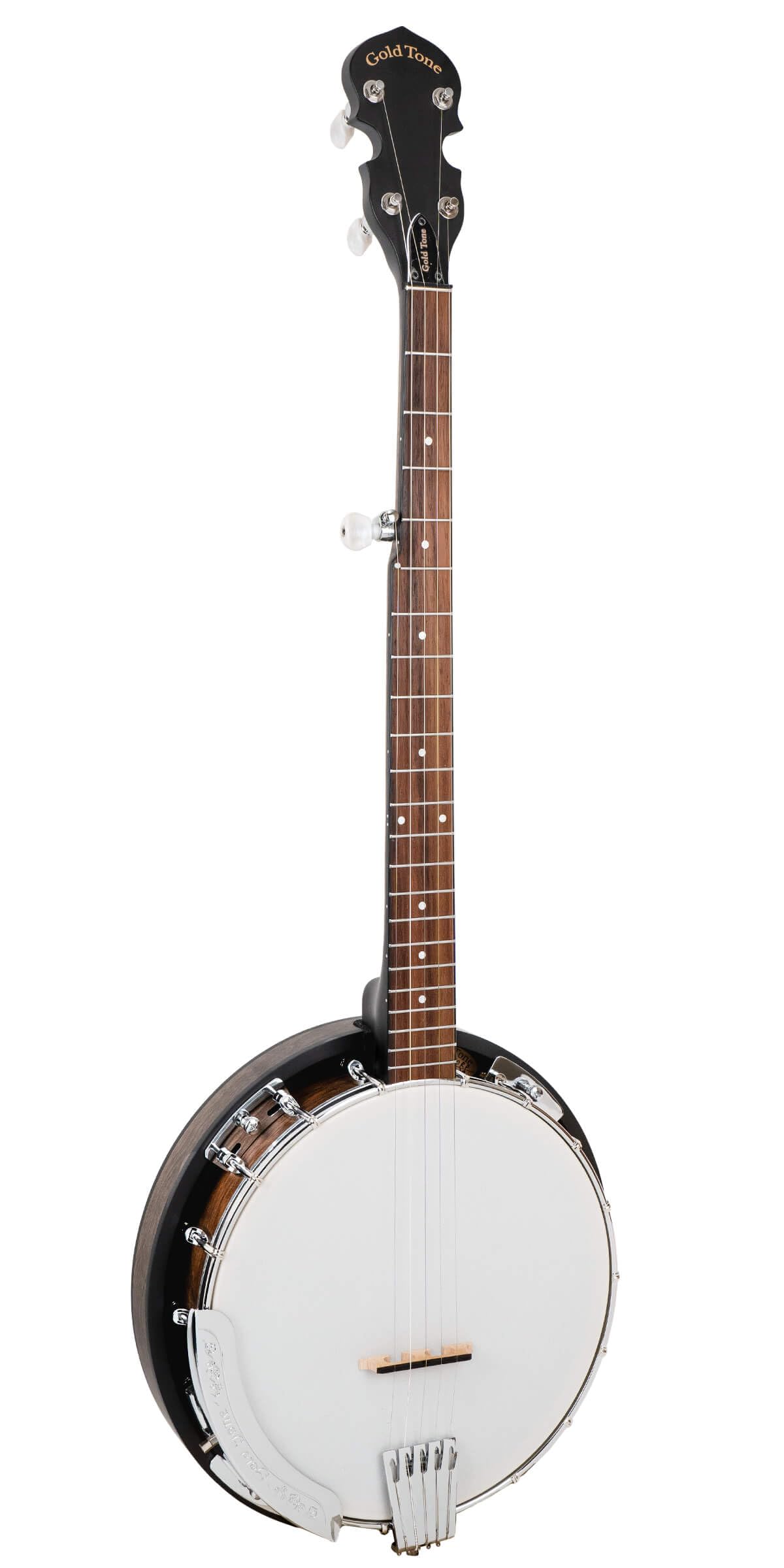 Gold Tone CC-50RP Cripple Creek Banjo with Resonator (Five String, Vintage Brown)