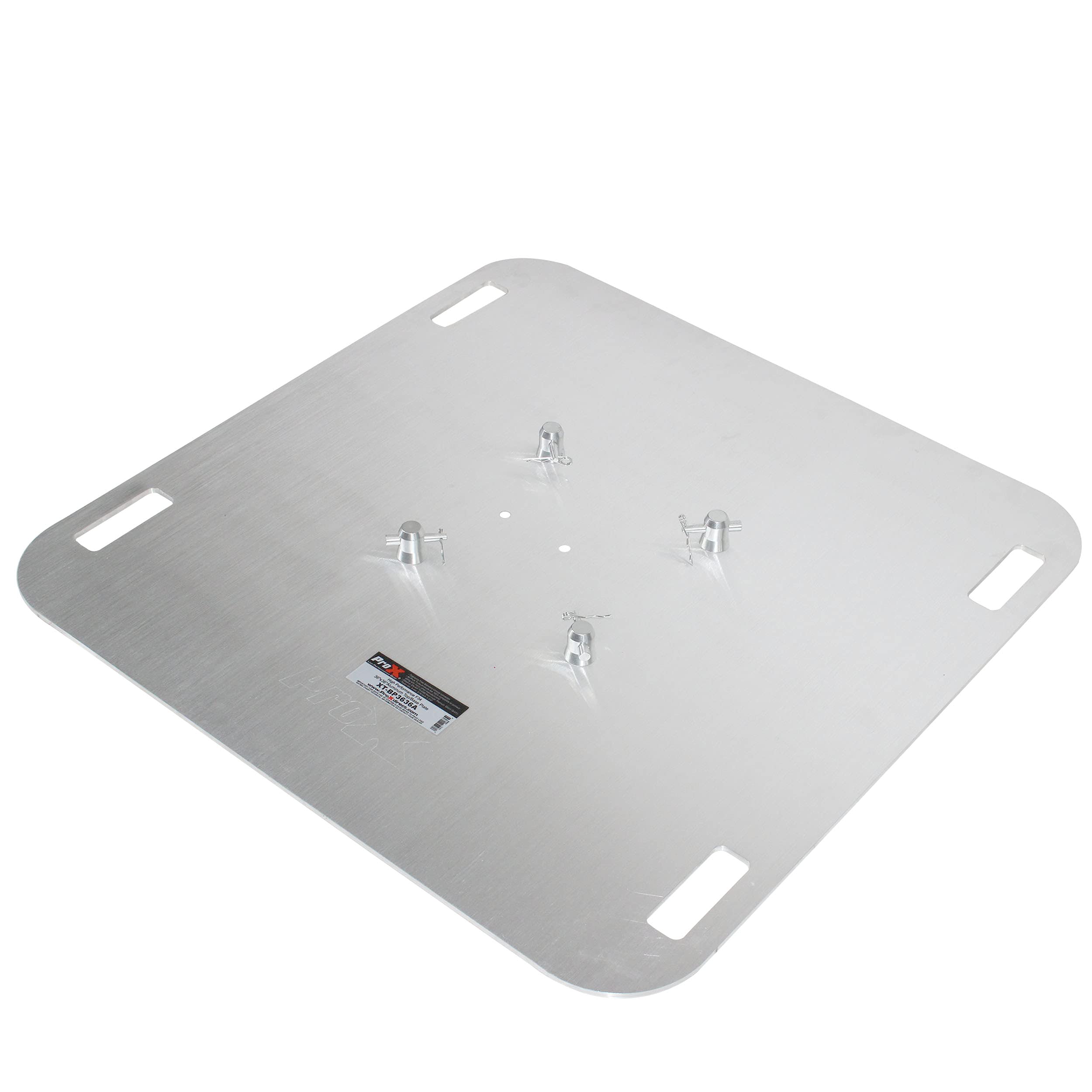 ProX XT-BP3636A 36 x 36 x 5/16 Inch Aluminum Base Plate Fits Most Manufacturers F34 Trussing W/Conical Connectors