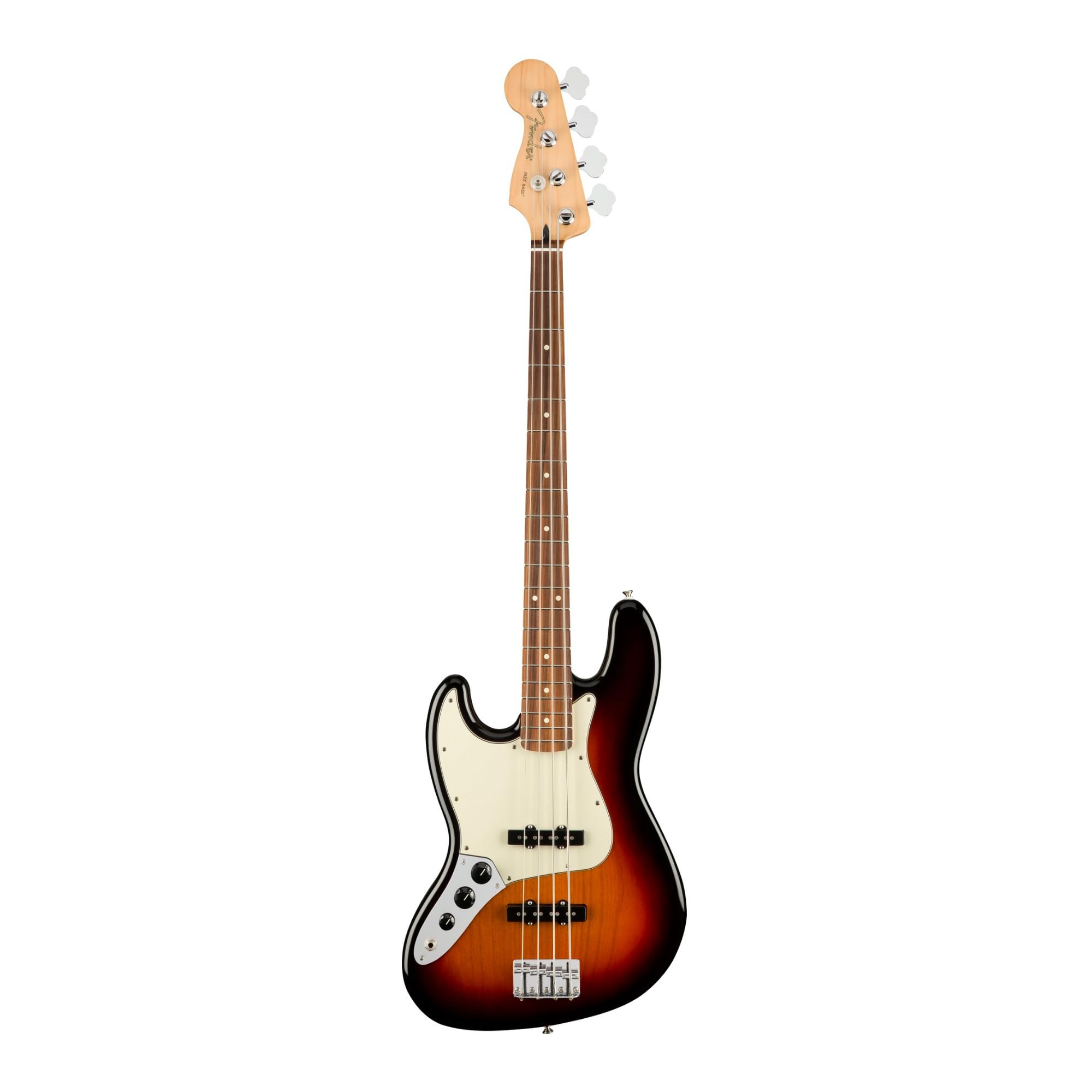 Fender Player Jazz Bass, 3-Color Sunburst, Left-Handed, Pau Ferro Fingerboard