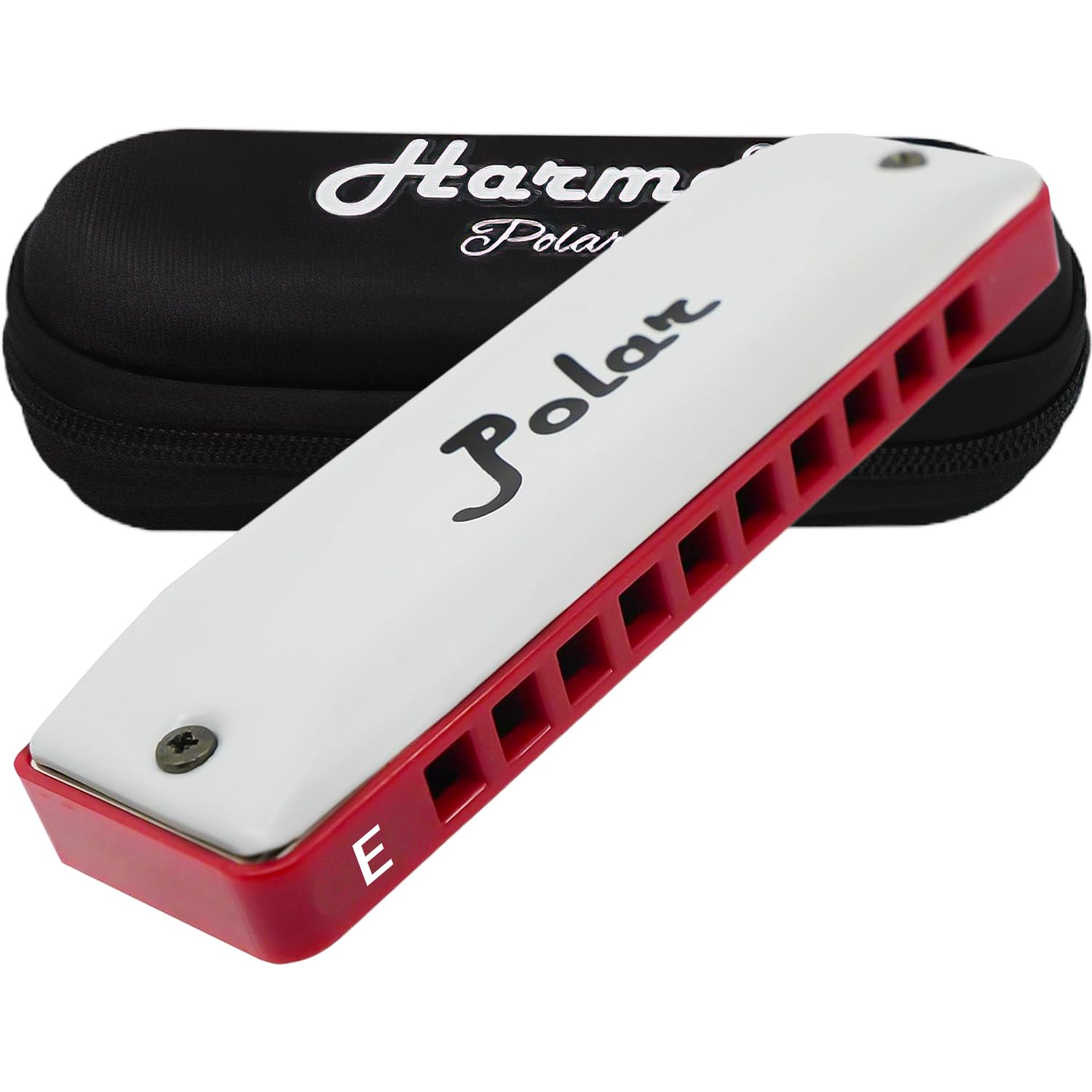 Harmo Polar Natural Minor Harmonica Key of E - Specialized for Natural Minor Blues, Jazz, Rock, Folk, & Pop, Mouth Organ With Ca