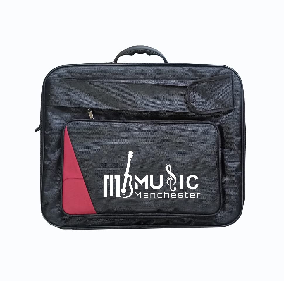 Hard Case/Cover/Backpack For Yamaha Dtx Multi 12 Heavy Padded Digital Percussion/Drum Pad Gig Bag With Front Pocket