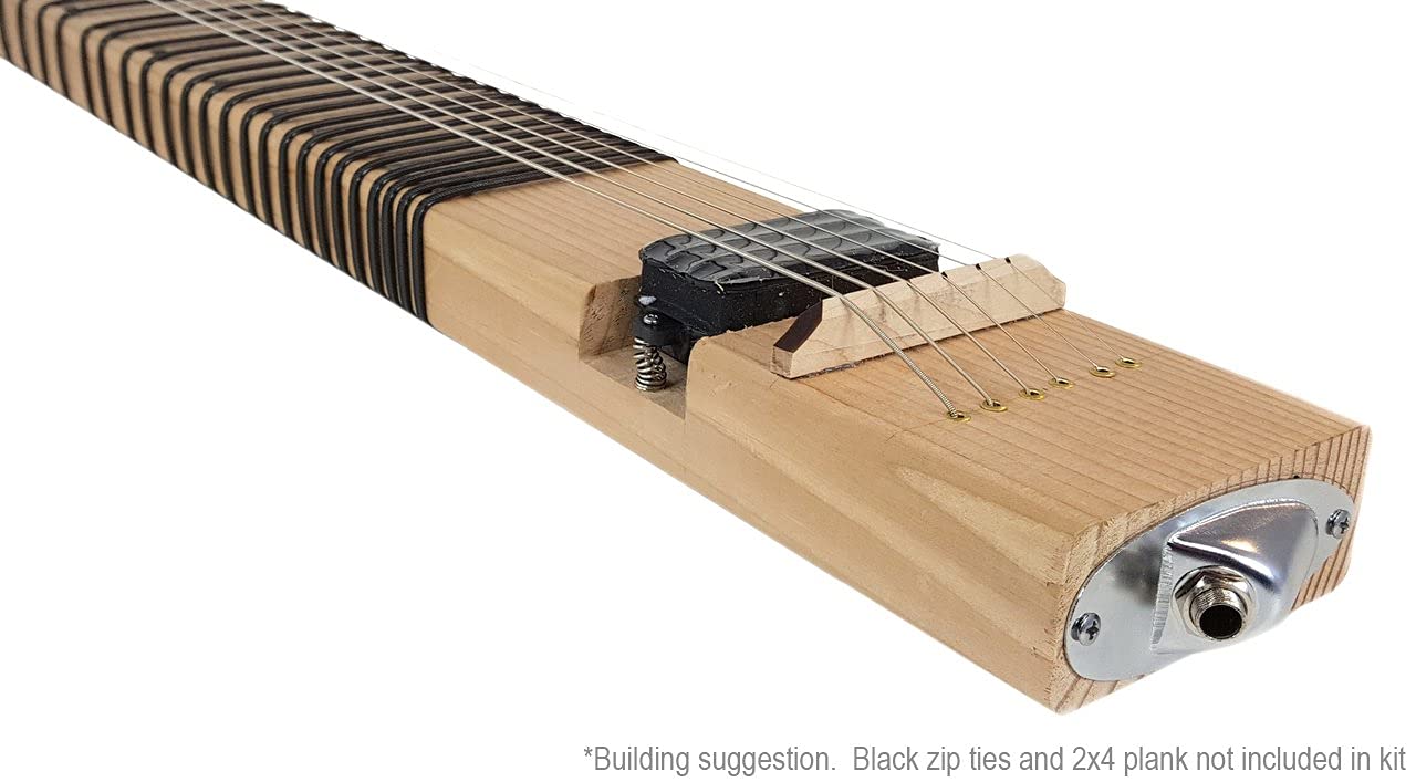 2x4 Lap Steel Guitar Kit - the DIY Slide Guitar - You supply the 2x4!