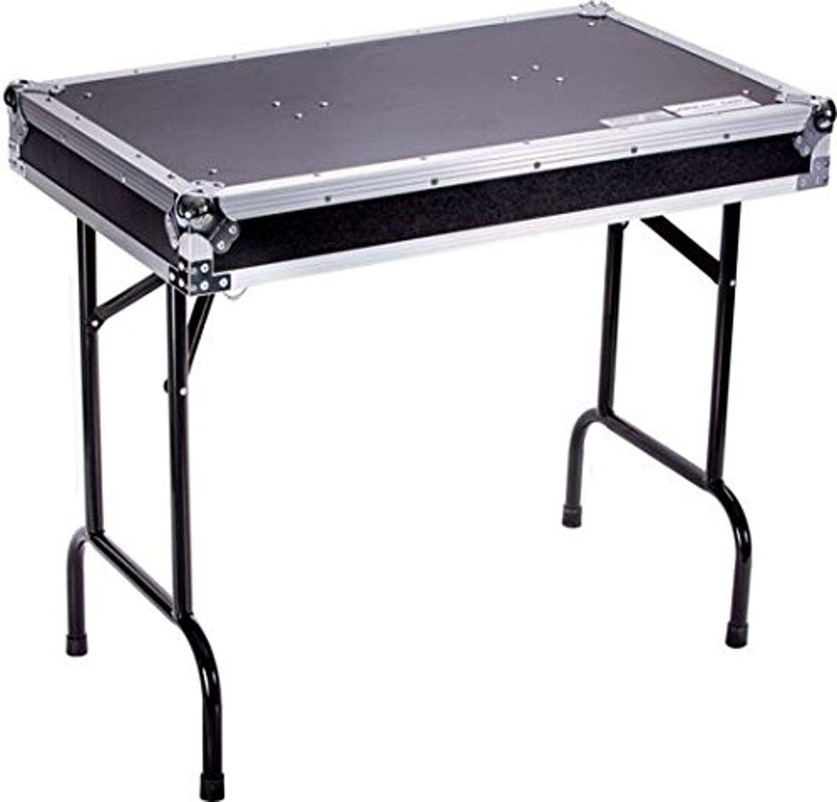 Fly Drive Case Universal Fold Out DJ Table 36-Width x 21-Depth x 30-Inches Height