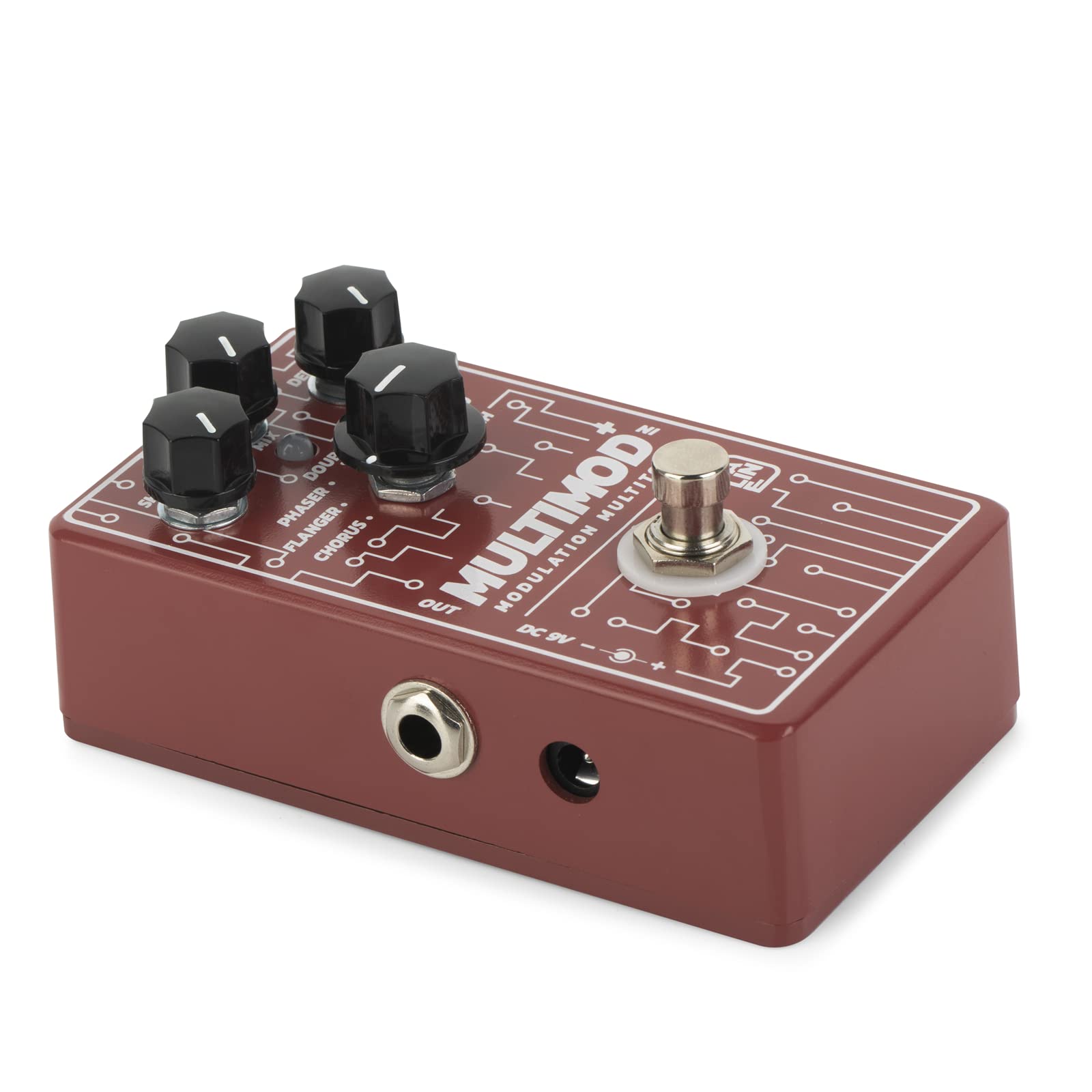 Caline CP-506 Multimod - Modulation Multi Tool Guitar Effect Pedal 7 Modes Chorus Flanger Phaser Doubler Vibrato Tremolo Pitch