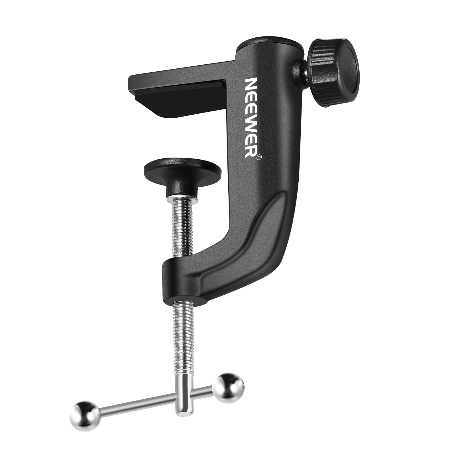 Neewer Metal Table Mounting Clamp For Microphone Suspension Boom Scissor Arm Stand Holder With An Adjustable Positioning Screw,
