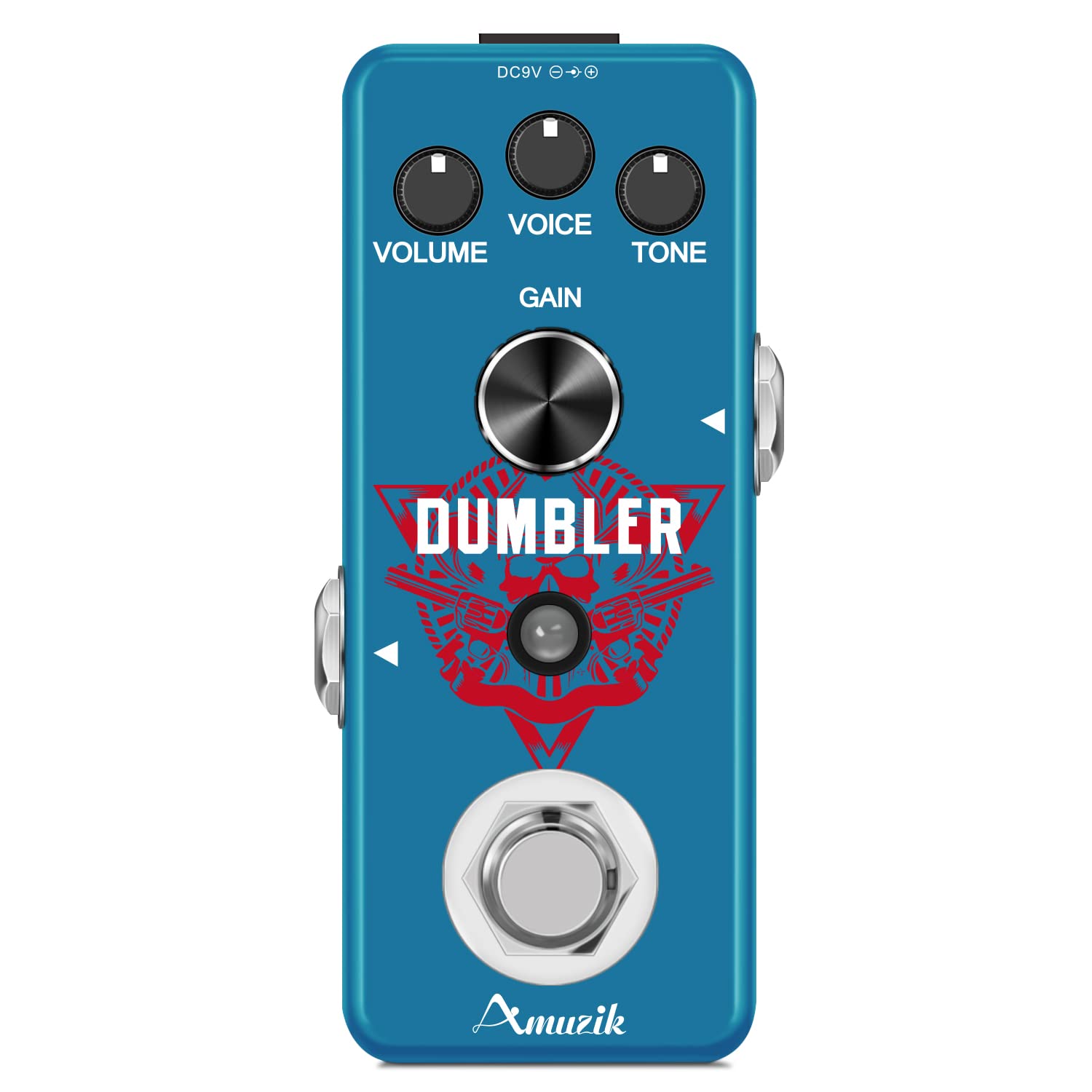 Amuzik Guitar Dumbler Effect Pedal For Electric Guitar Analog Dumbler Effects Pedals With Amp Simulator Effect Overdrive Pedals