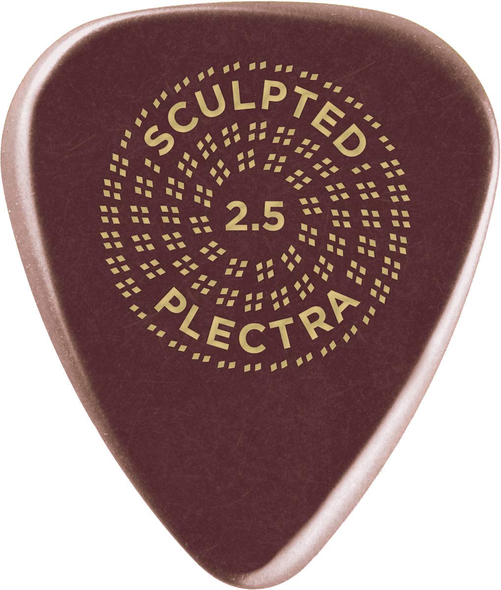 Jim Dunlop Dunlop Primetone Standard 2.5mm Sculpted Plectra-3 Pack (511P2.5)