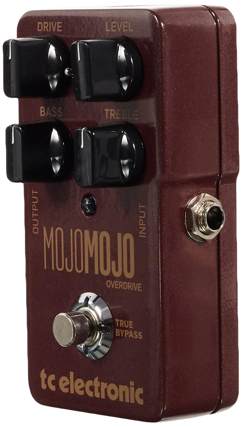 TC Electronic MOJOMOJO OVERDRIVE Exceptional Overdrive Pedal with Extra Headroom, Precise Controls and a Voicing Switch