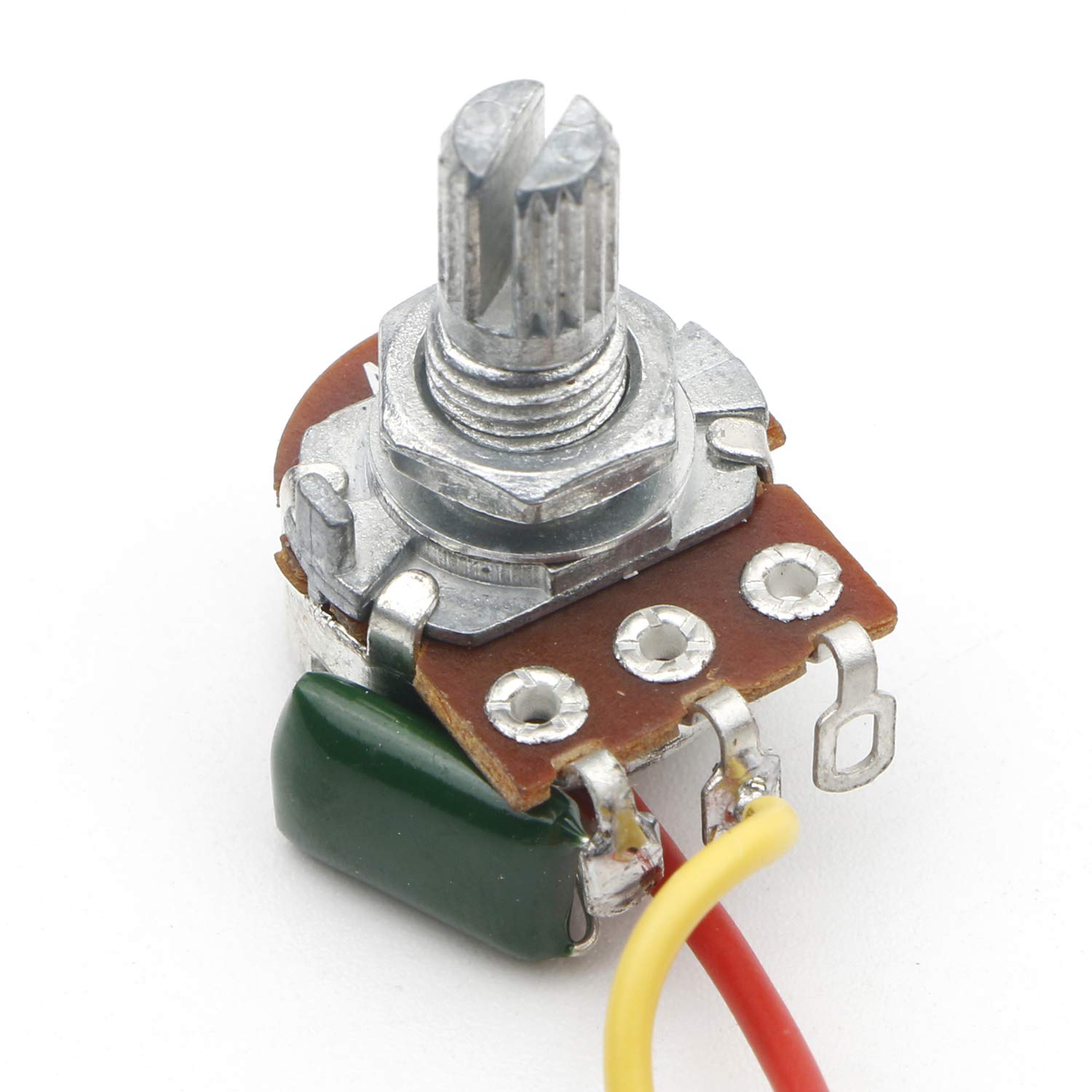 JIUWU Strat Guitar Wiring Harness Prewired 3X 500k Pots 1 Volume 2 Tone Control Knobs 5 Way Switch