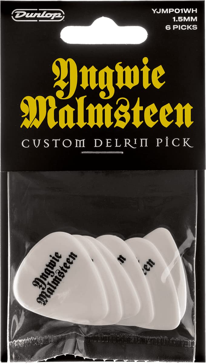 Yngwie Malmsteen Custom Delrin Pick 1.5MM - 6 Pack