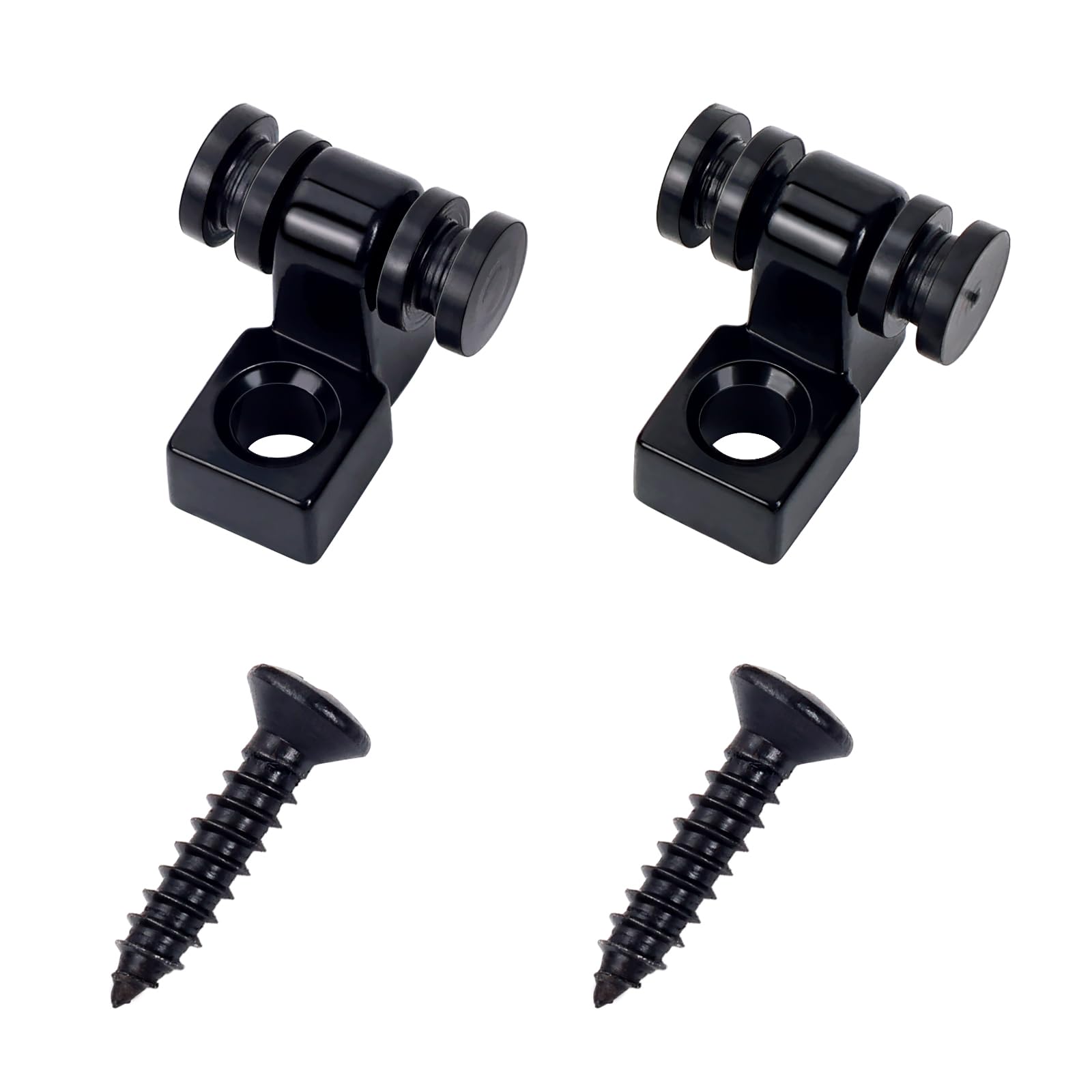 Banworks Guitar Roller String Tree Roller String Guides Retainer for Tele Telecaster Strat Stratocaster ST Electric Guitar Pack 