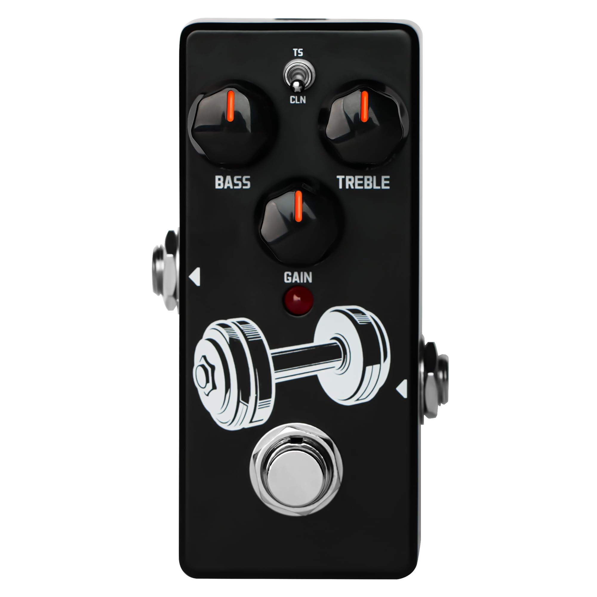 SORAN JBS-01 Booster Mini Pedal for Electric Guitar,Two Selectable Modes, Clean and TS Booster,Sturdy Metal Case,True Bypass,DC 
