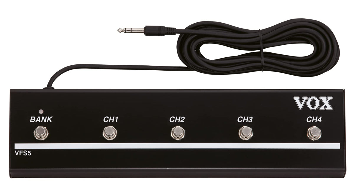 Vox Vfs5 Vt-Series 5-Button Footswitch