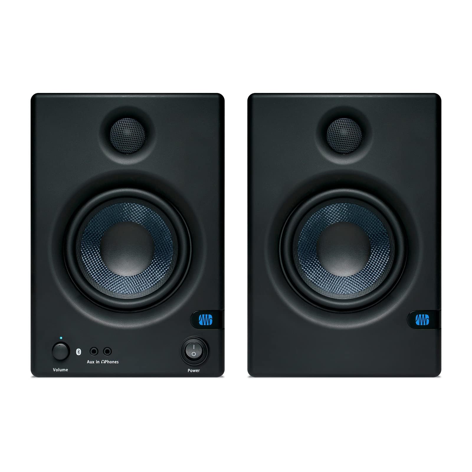 PreSonus Eris E5 BT-5.25 Near Field Studio Monitors with Bluetooth, 100W Power, Subwoofer Output, Plus Balanced and Unbalanced I