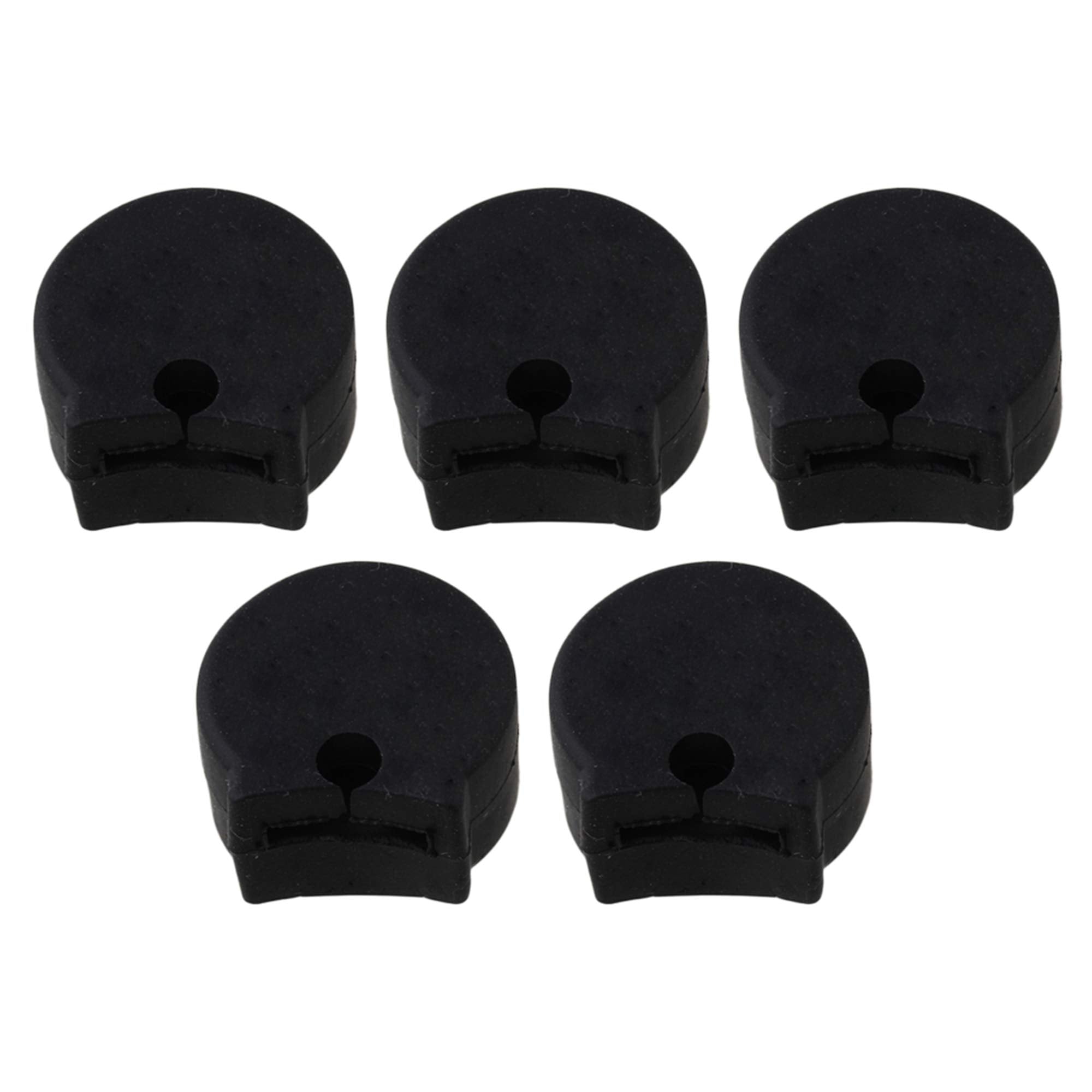 BQLZR Clarinet Thumb Rest Cushion Comfortable Rubber Clarinet Thumb Pad Clarinet Finger Pad Fit for Most Clarinet Pack of