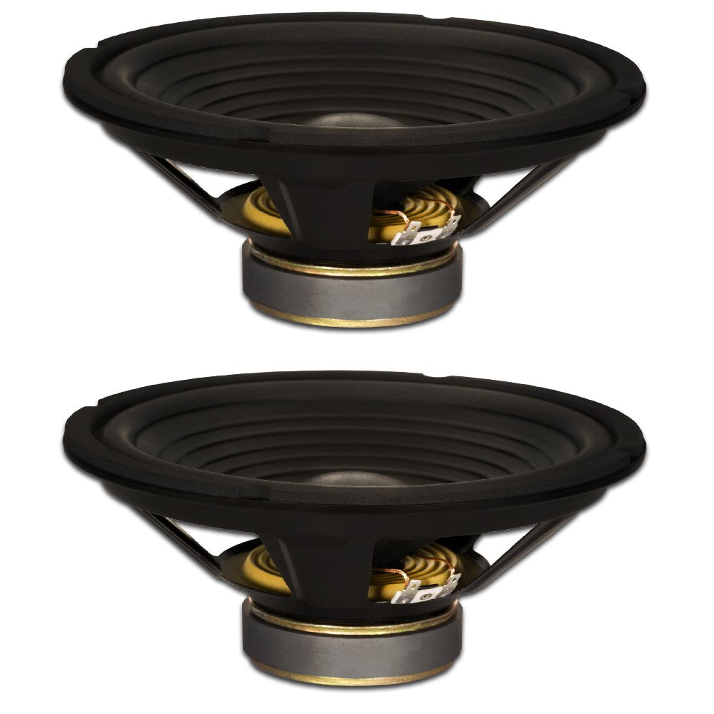 2 Goldwood Sound GW-210/4 OEM 10 Woofers 220 Watts each 4ohm Replacement Speakers