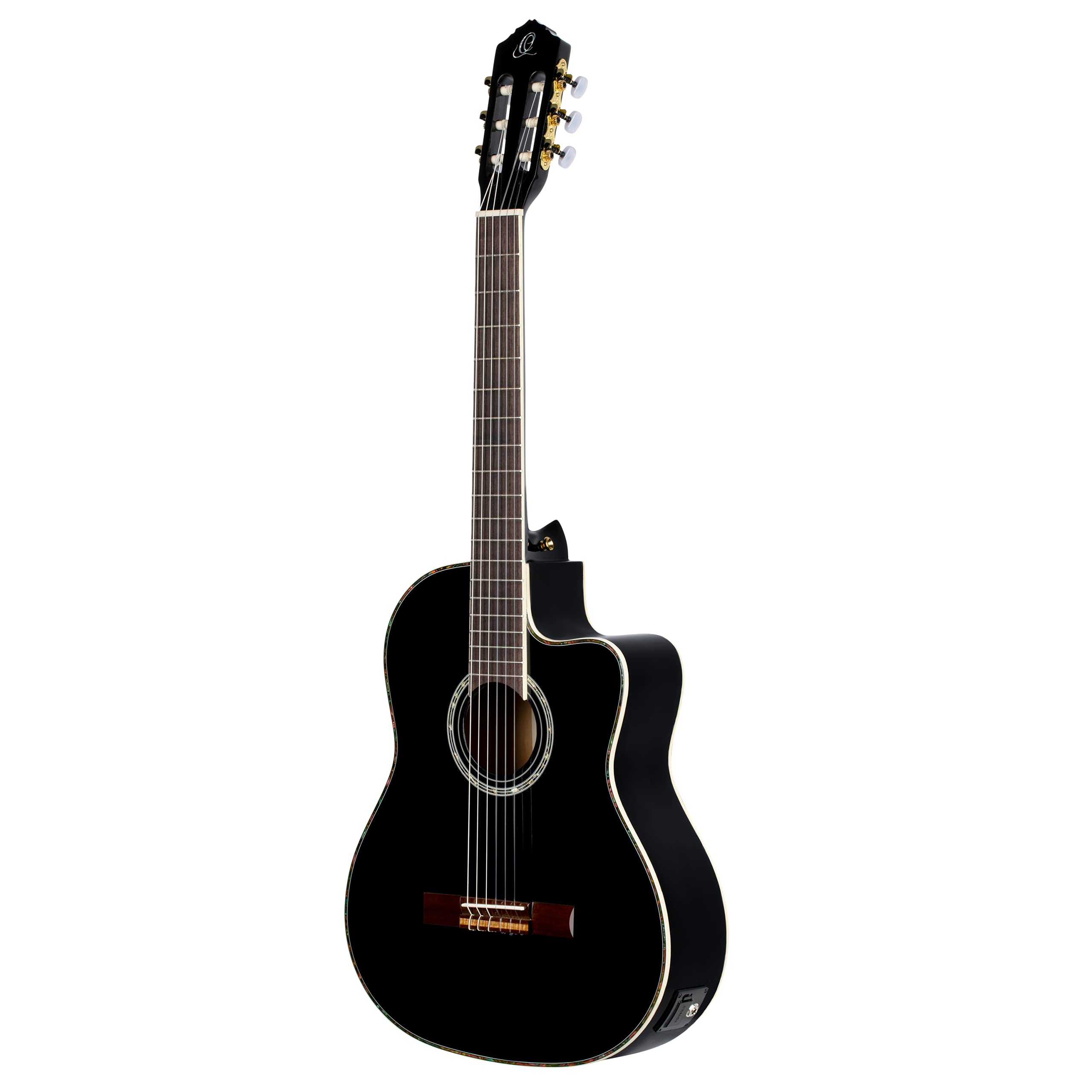 Family Series Pro Solid Top Acoustic-Electric Nylon Classical Guitar with Bag