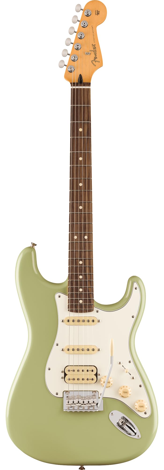 Fender Player II Stratocaster HSS - Birch Green Bundle with Gig Bag, Strap, Cable, 3-Pack Picks and Guitar Cleaning Kit