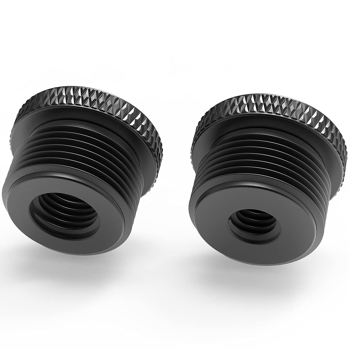 Donuts Mic Stand Adapter 5/8 To 1/4 And 5/8 To 3/8 Adapter Combo Pack Mic Thread Screw Adapter Microphone Stand Adapter To Tripo