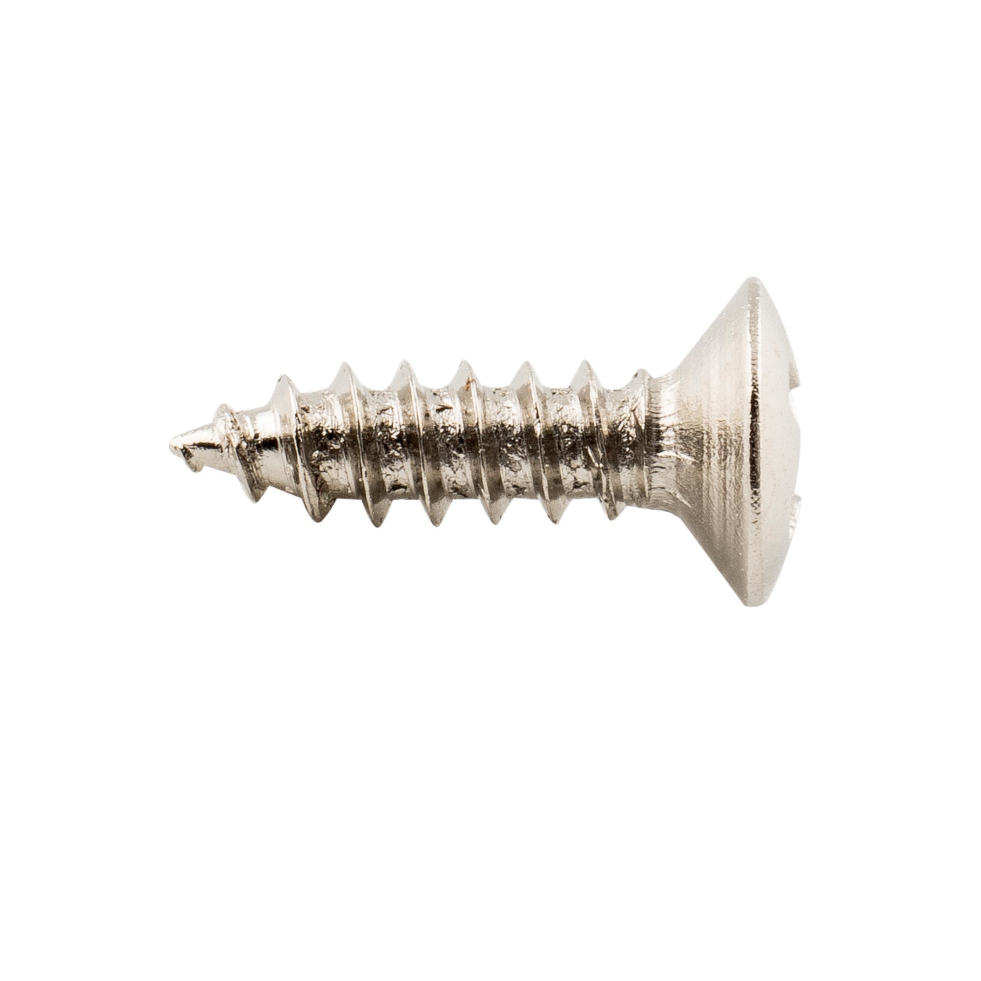 Musiclily Basic 2.5x10mm Metal Metric Thread Guitar Pickguard Jack Screws Truss Rod Cover Mounting Screws for Epiphone Les Paul