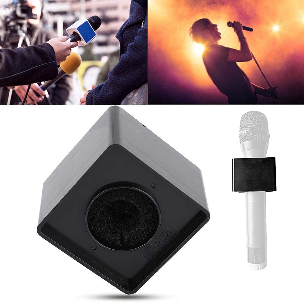 Studio Mic Square Microphone Square Station Interview Microphone Logo Square Cube Shaped ...