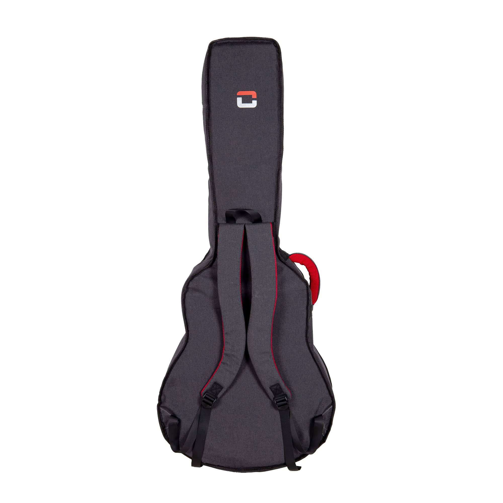 Crossrock 10mm Padded Backpack Bag for Jumbo Acoustic Guitars (CRSG107SBDG)