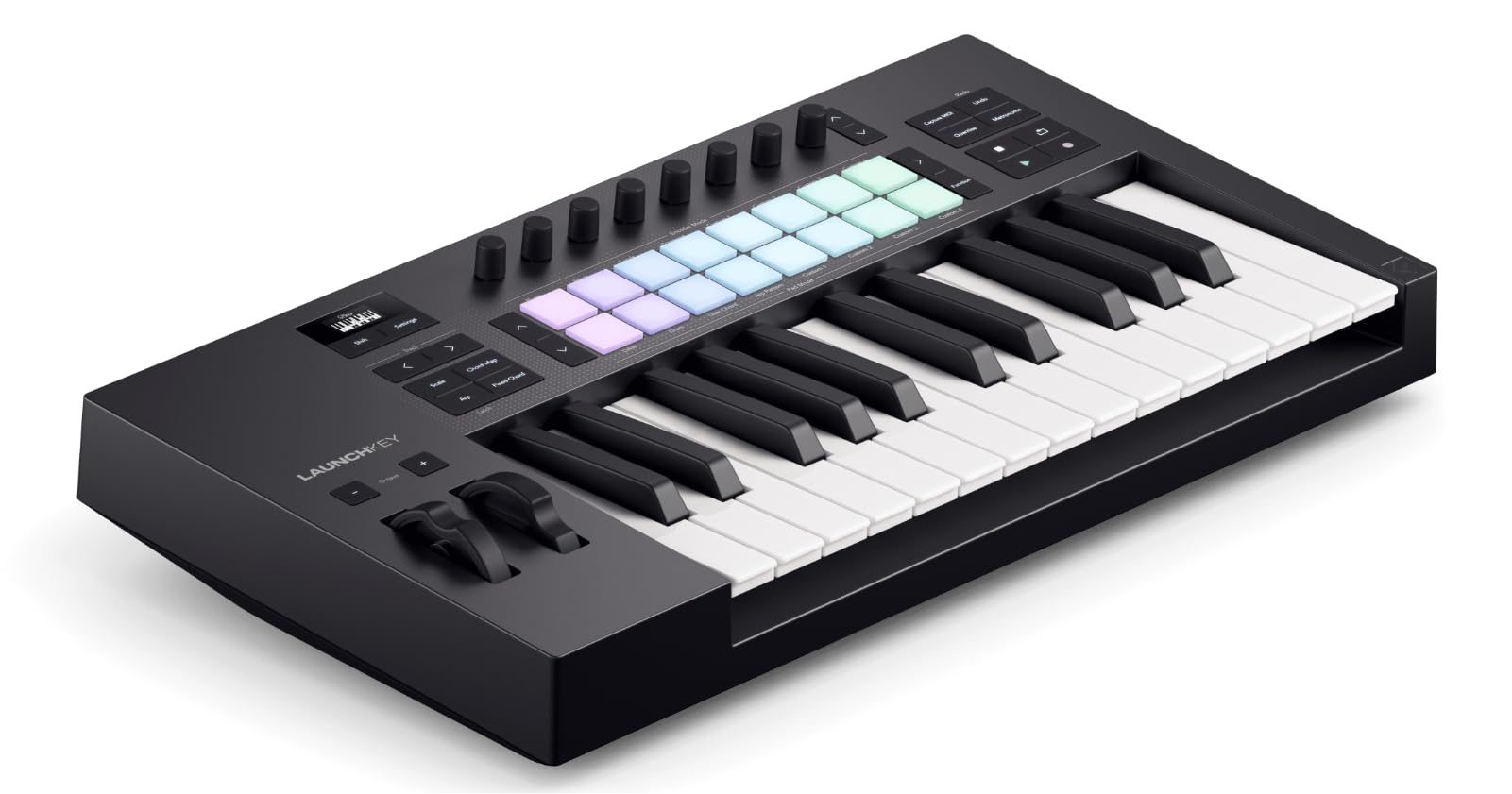 Novation Launchkey 25 [MK3] MIDI Keyboard Controller - Seamless Ableton Live Integration. Chord Mode, Scale Mode, and Arpeggiato