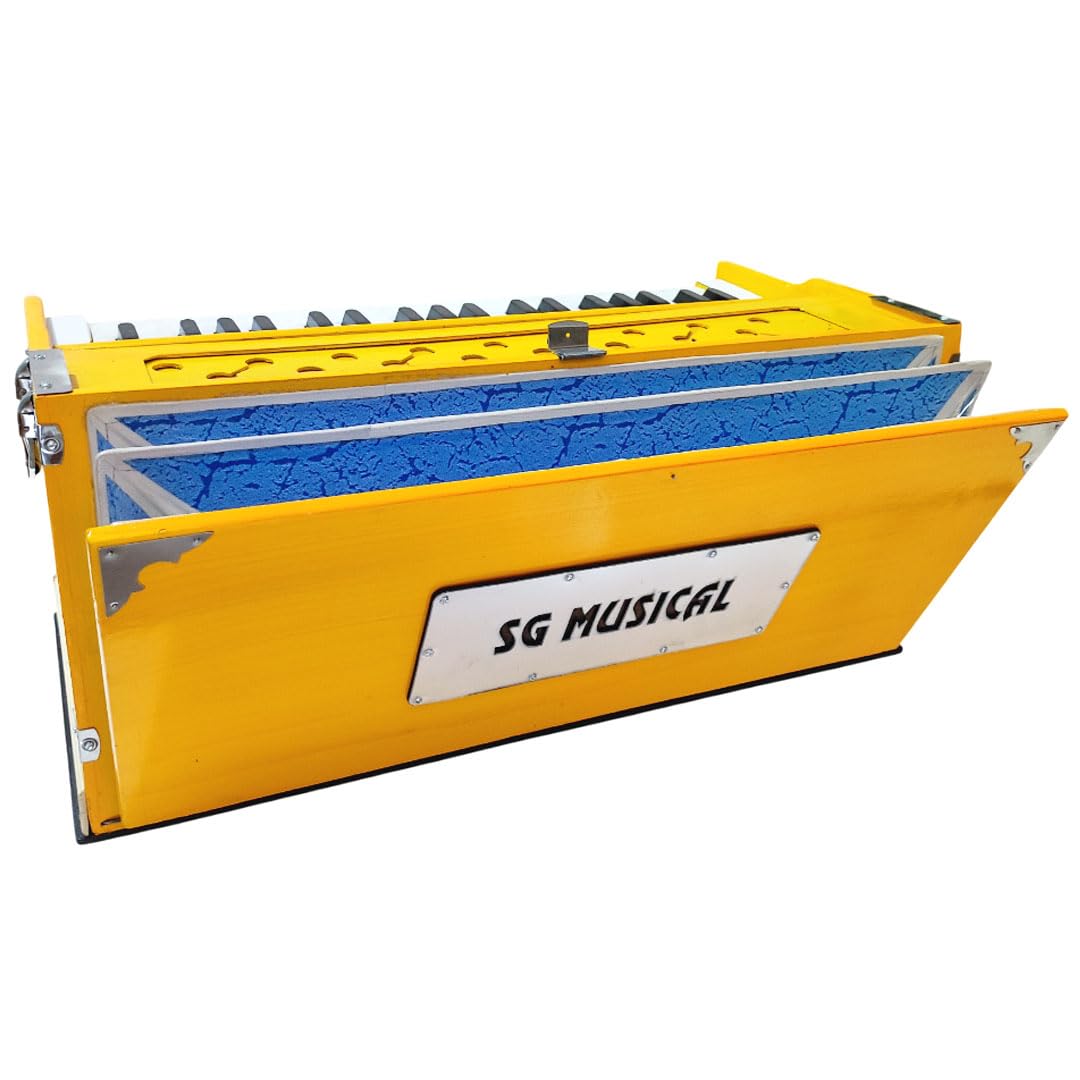 Sg Musical Harmonium, 7 Stopper 39 Keys Double Reed Harmonium