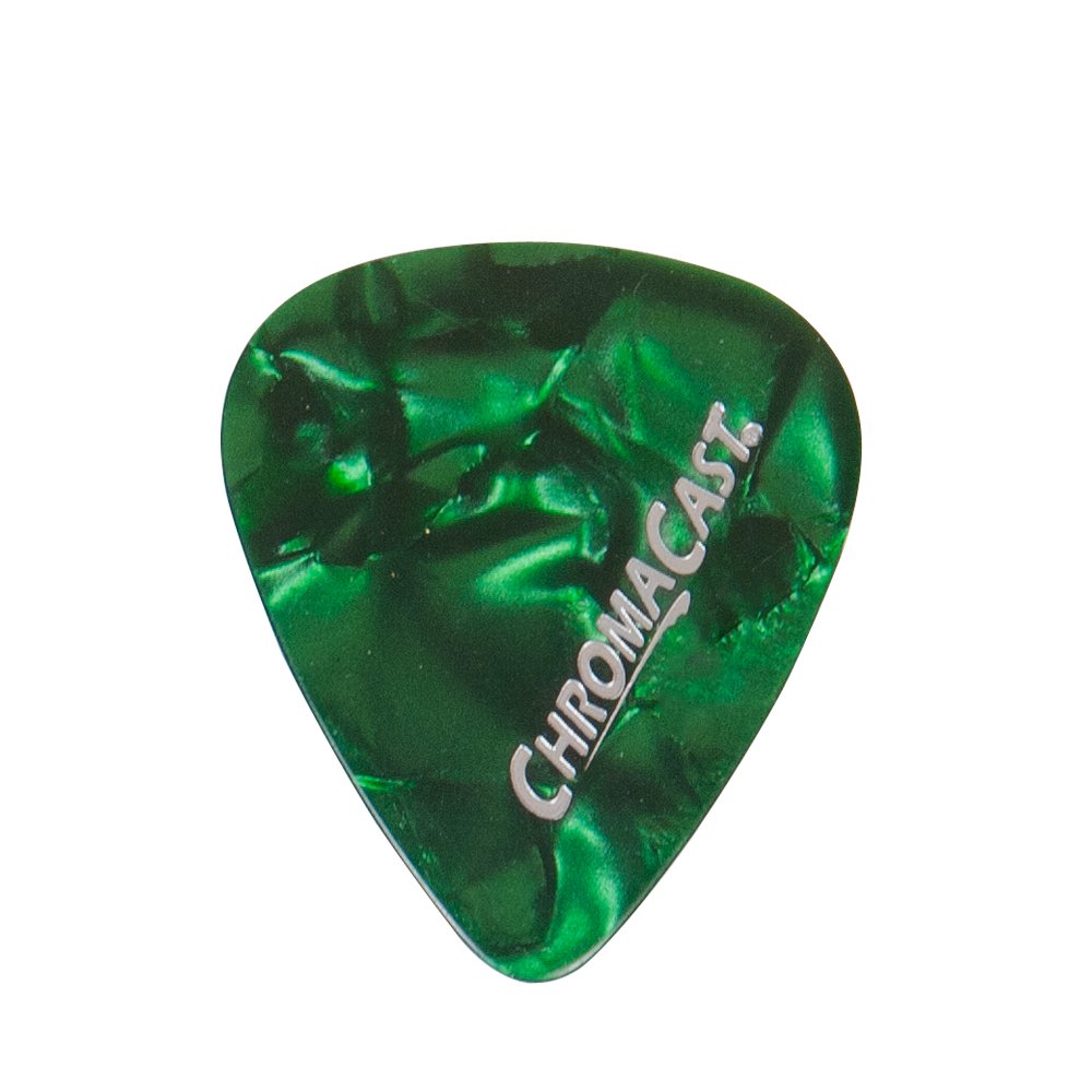 ChromaCast Celluloid Guitar Picks, 50 Pack