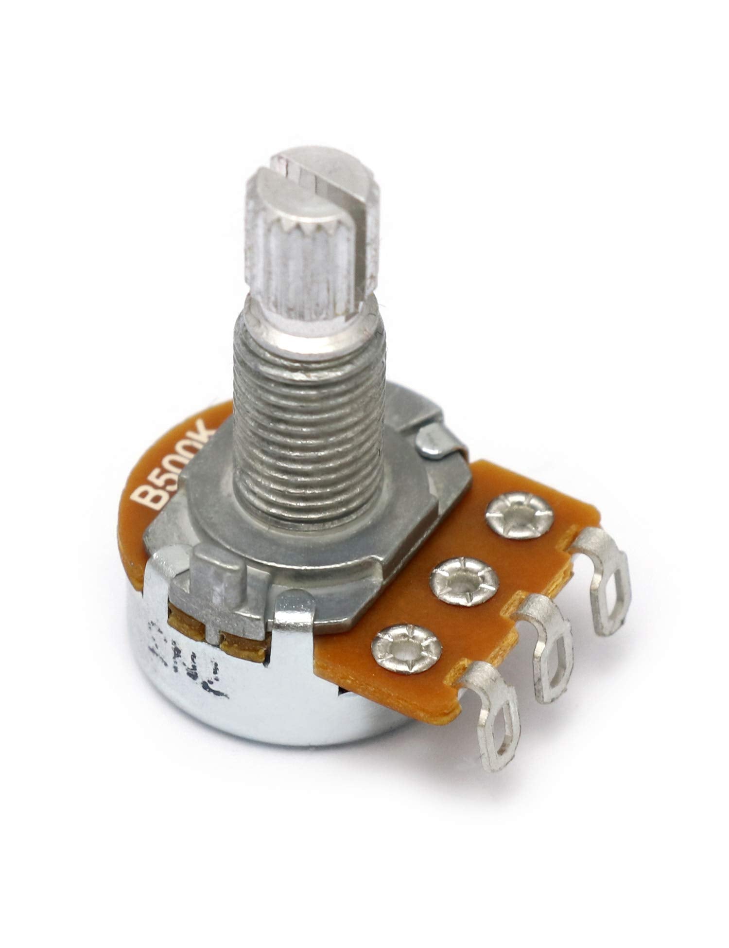 Metallor Mini Alpha Pots Linear B500k Tone Potentiometer Electronics for Electric Guitar or Bass Guitar.(Mini B500k)