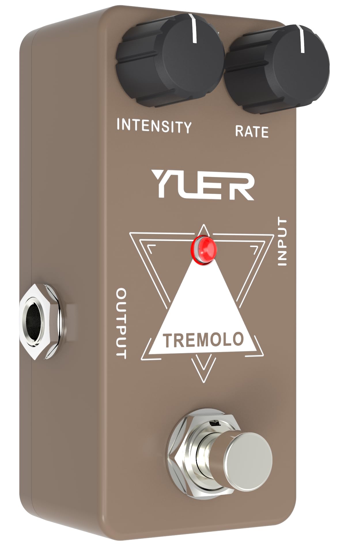 Tremolo,Guitar Pedal,Electric Guitar Effects Pedal for Guitars and Bass Effect Pedals Mini Single Type DC 9V True Bypass