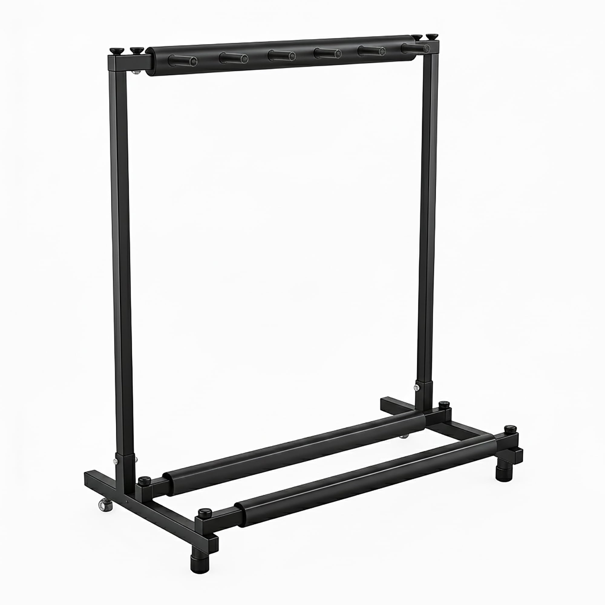 Gearlux Foldable Rack Style Guitar Stand for 5 Electric or Acoustic Guitars