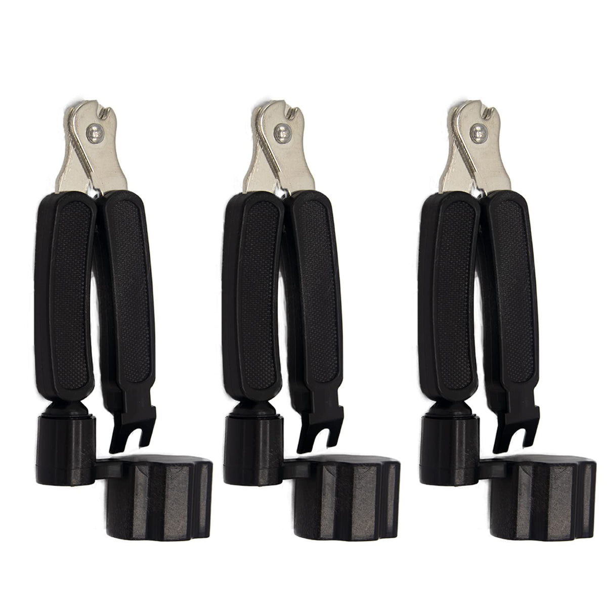 Cheerock 3Pcs Guitar String Cutter And Winder Tool, Acoustic Guitar Bridge Pin Remover Puller, 3-In-1 Guitar String Replace Tool