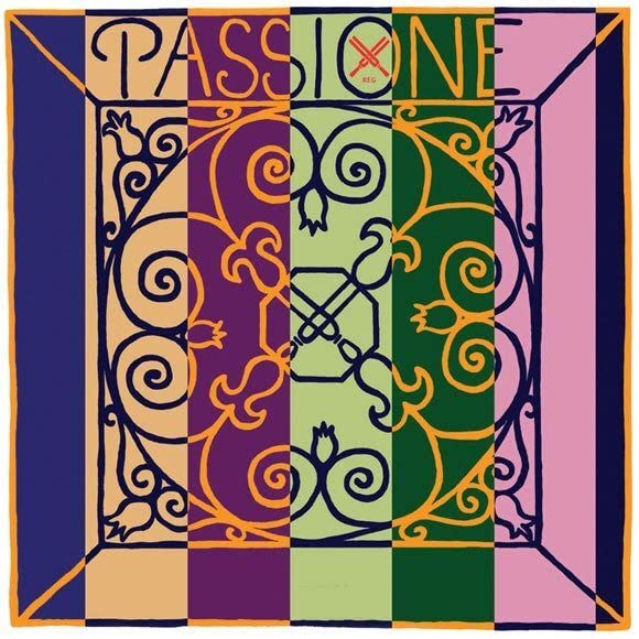 Passione Cello A String - chromesteel/steel: Medium