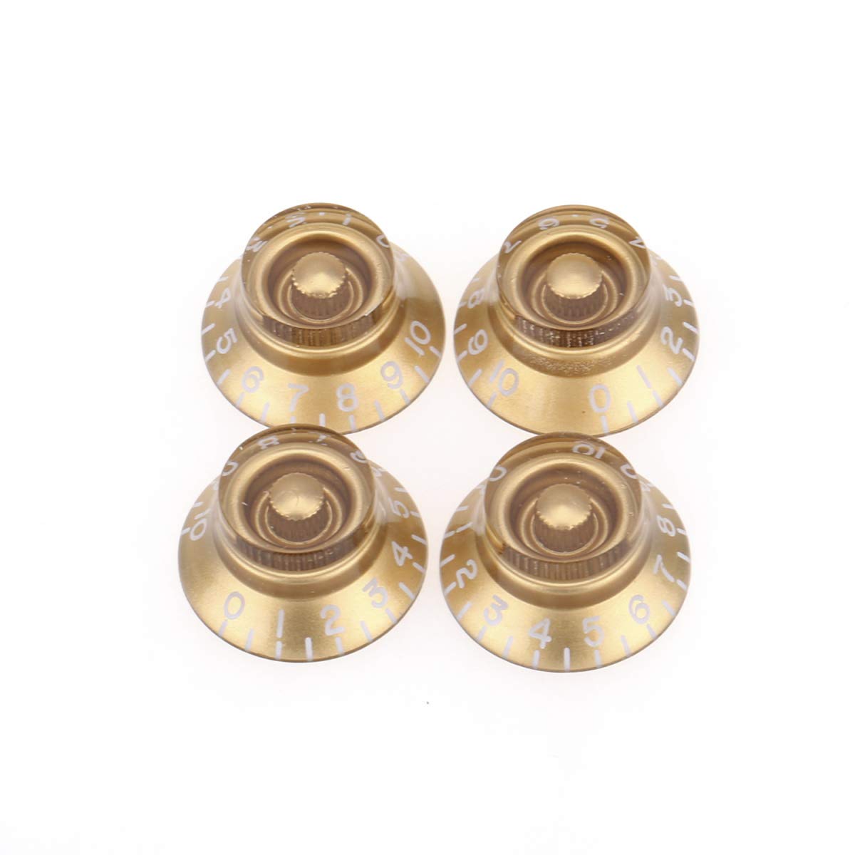 Musiclily Pro Metric Size 18 Spline Bell Top Hat Control Knobs For Epiphone Les Paul Sg Electric Guitar Asia Import Guitar Bass