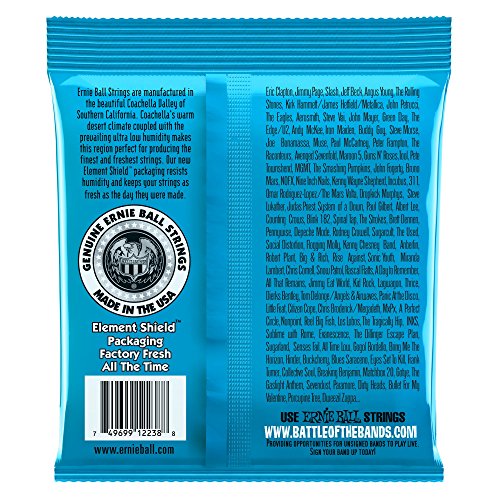 Ernie Ball Extra Slinky RPS Nickel Wound Electric Guitar Strings - 8-38 Gauge