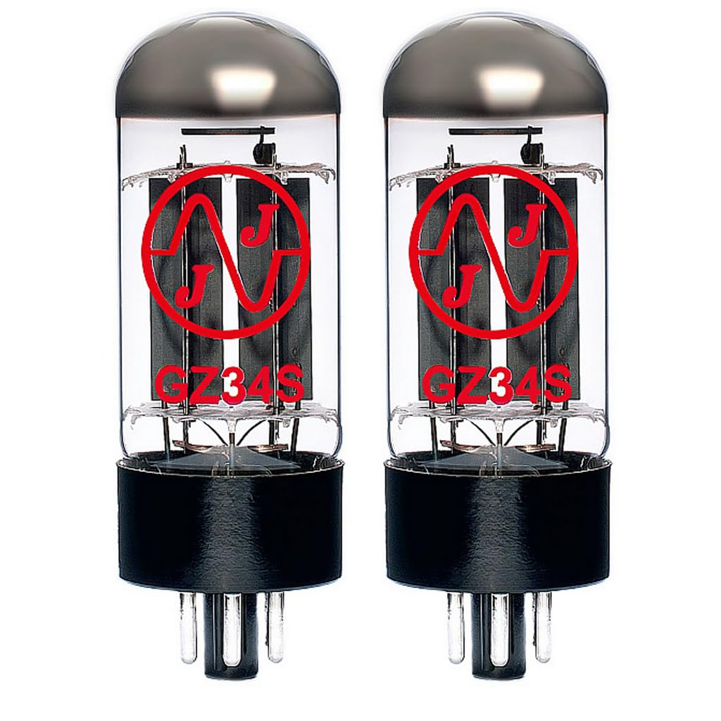 Jj Electronic Matched Pair (2) Gz34 / 5Ar4 Rectifier Vacuum Tubes - Brand New